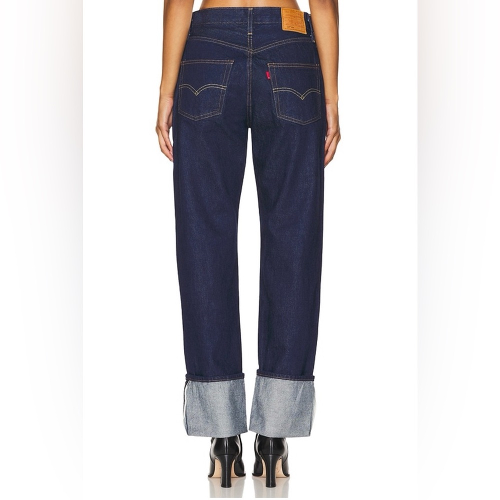 Levi’s wide cuff jean in dark wash